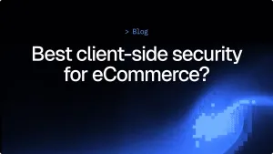 Best client-side security for eCommerce?