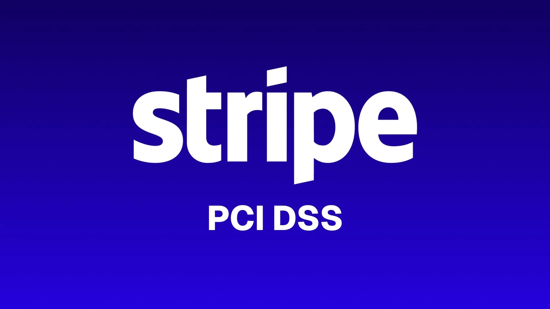 Stripe PCI DSS compliance illustration