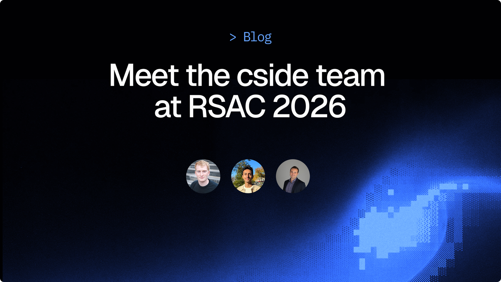 Encontre a cside na RSA 2026 - capa do blog