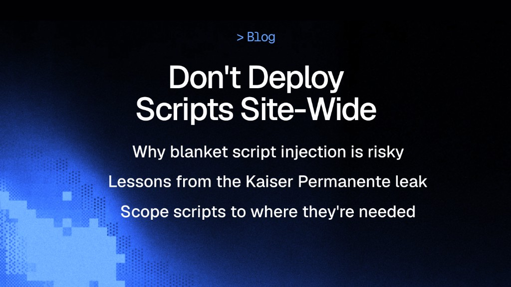 Don't deploy scripts site-wide