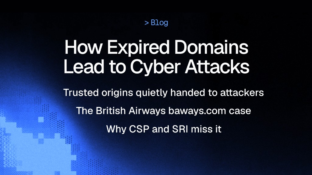 How expired domains lead to cyber attacks