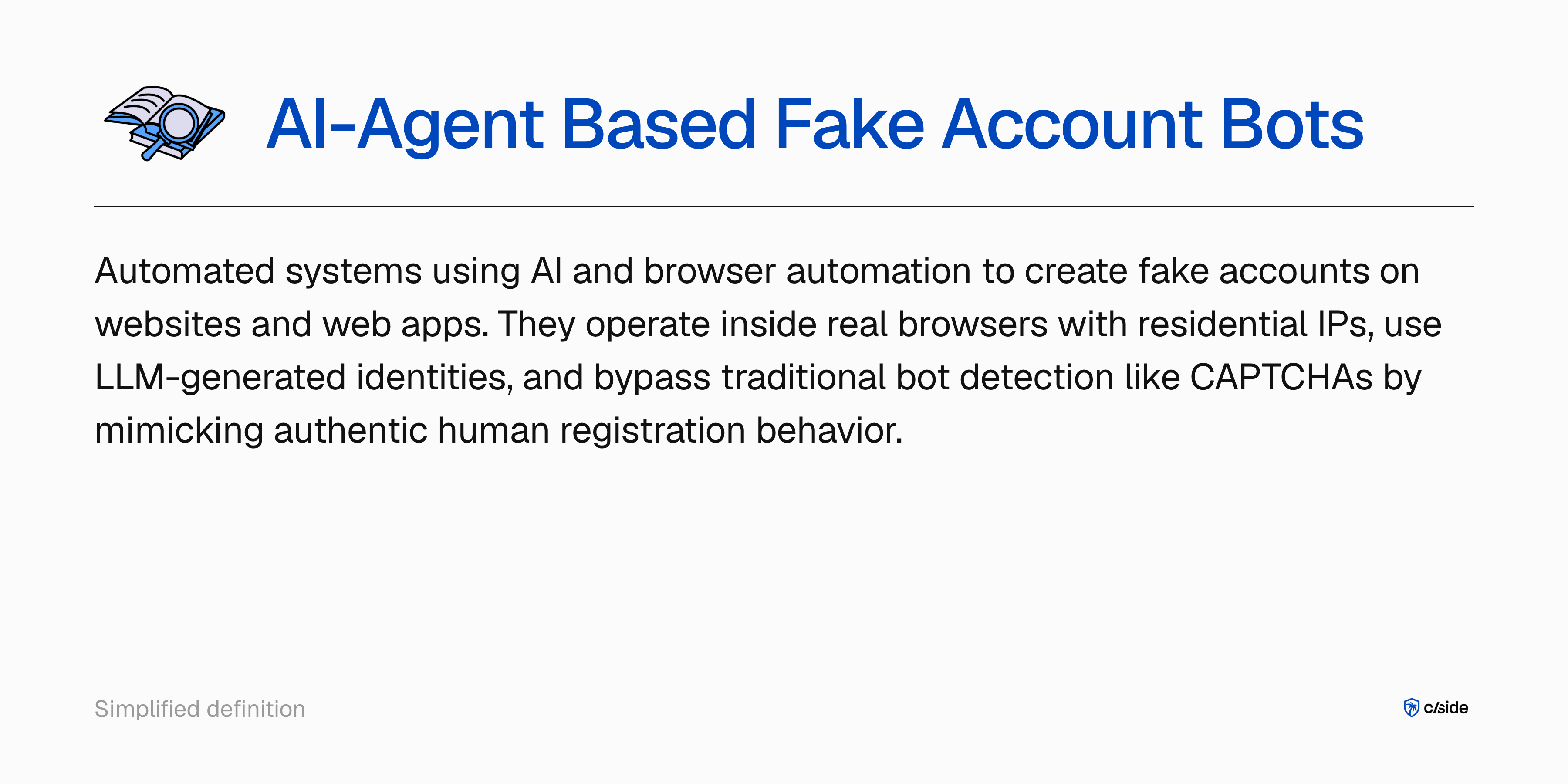 What are AI fake account bots