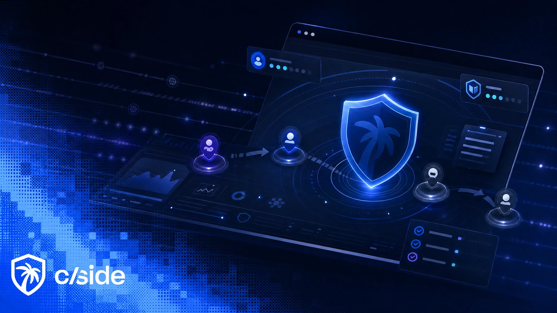 cside security platform classifying multiple AI agent connections — browser-layer agent detection and trust management