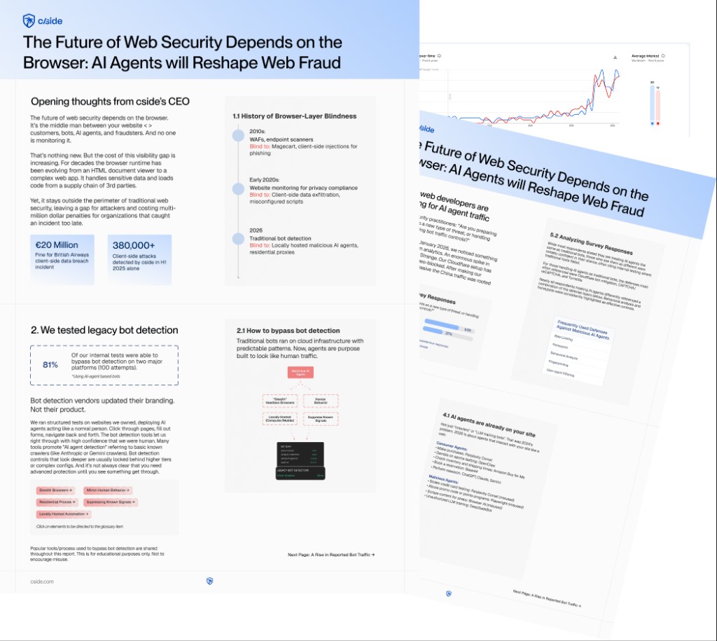 report preview cside future of web security 2026